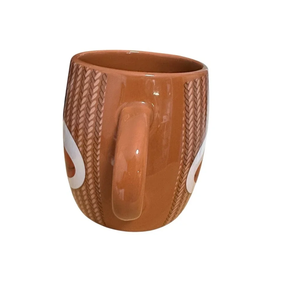 Sock Puppet Two‎ Handle Coffee Mug Brown Galerie